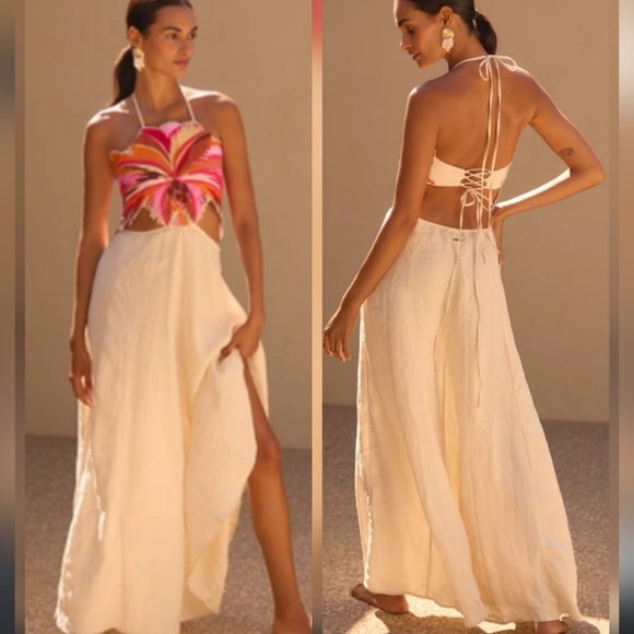 Anthropologie Dresses & Skirts - Maaj Boho Sunrise Owen Long Dress